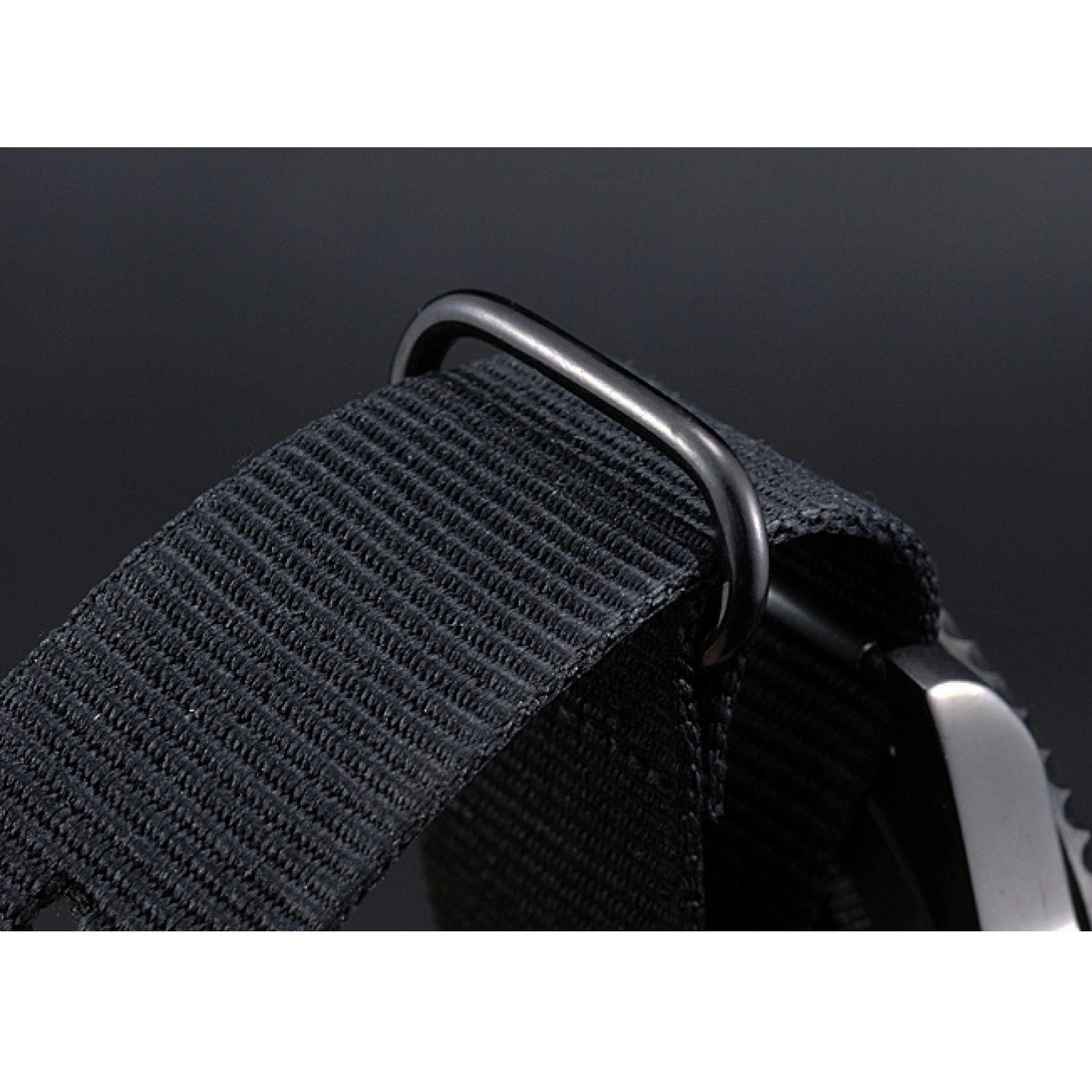 Aaa fake watches Black Strap Nylon Rolex Submariner 622006 1014